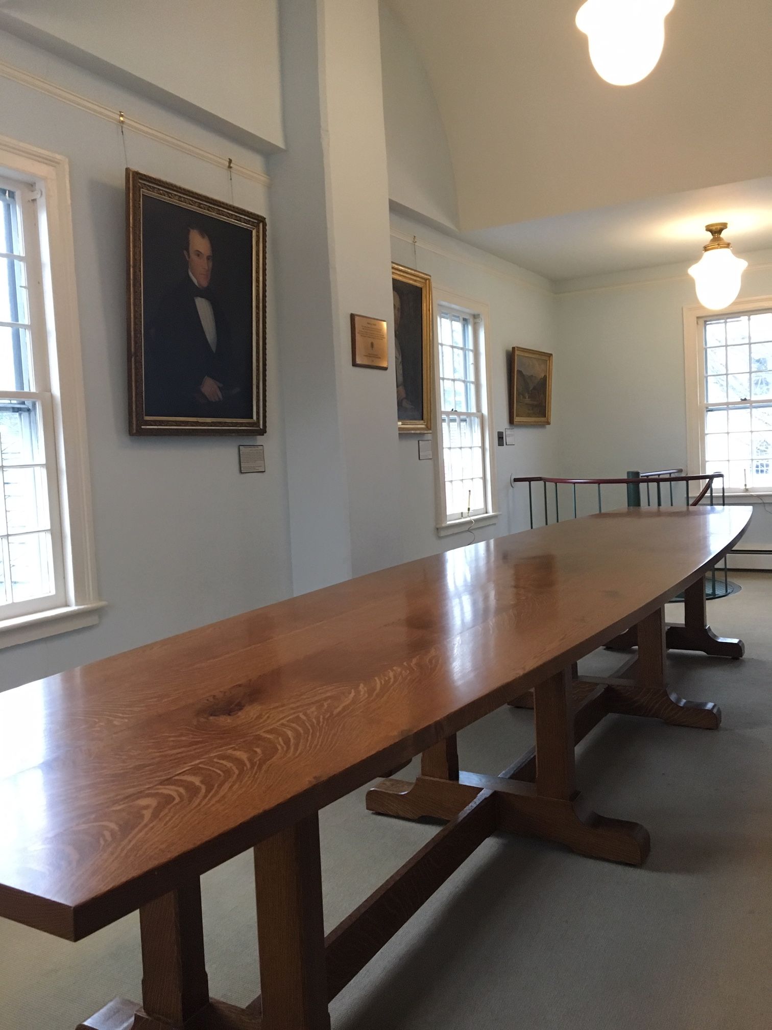 David Bowen's finished table