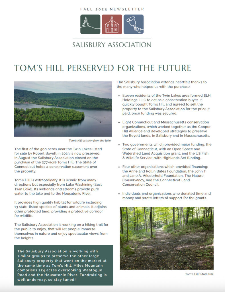 Fall-2025-Newsletter Salisbury Association